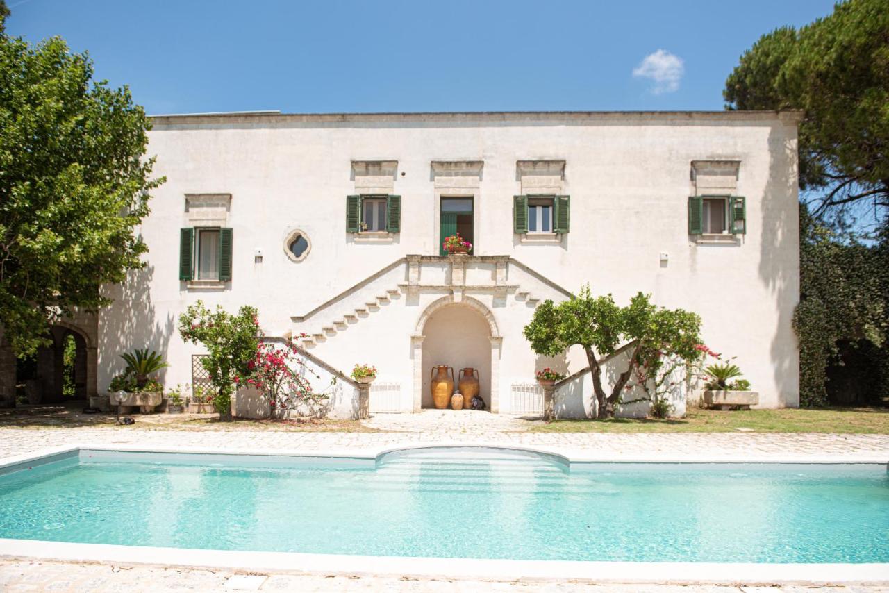 Villa Encantamiento - Dimora Gelsomino - Masseria Storica Nel Cuore Della Puglia Con Piscina Latiano 외부 사진
