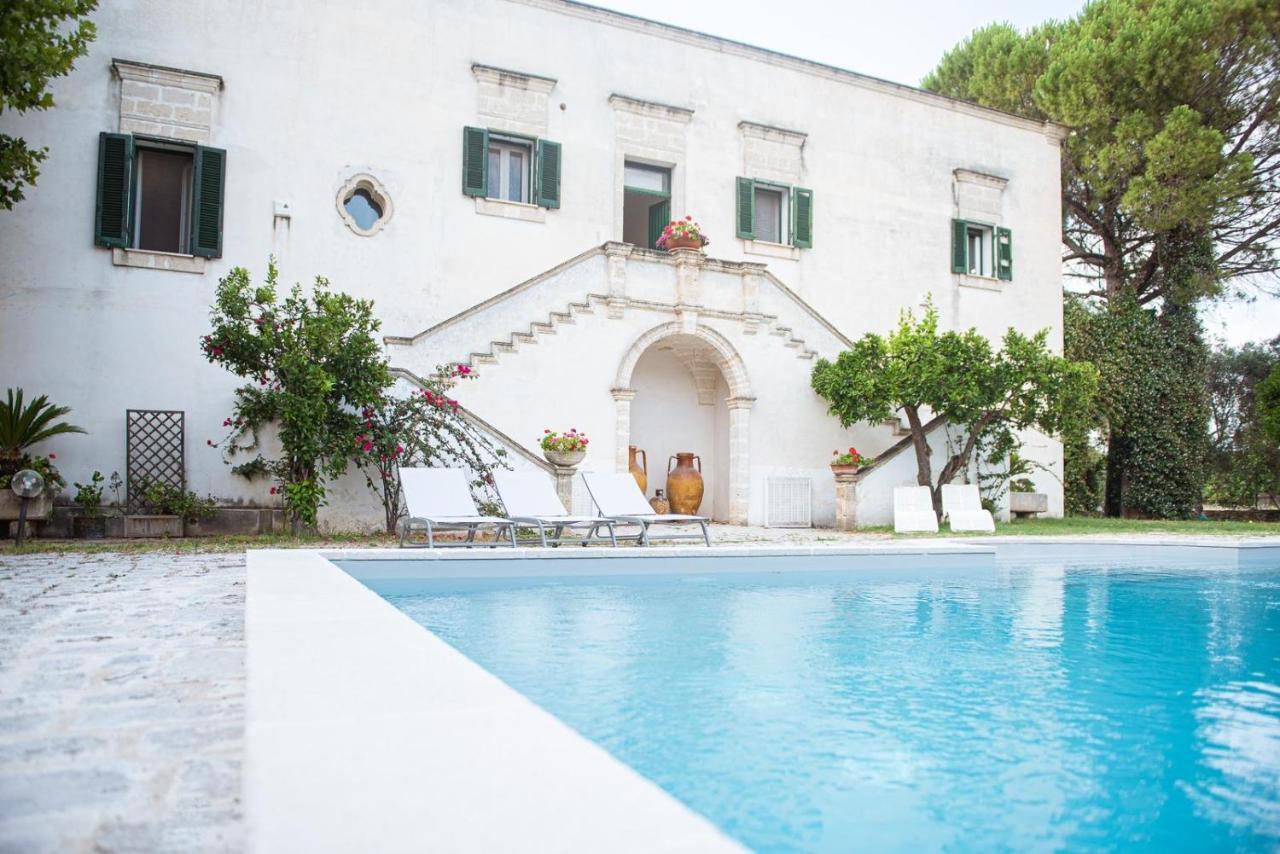 Villa Encantamiento - Dimora Gelsomino - Masseria Storica Nel Cuore Della Puglia Con Piscina Latiano 외부 사진